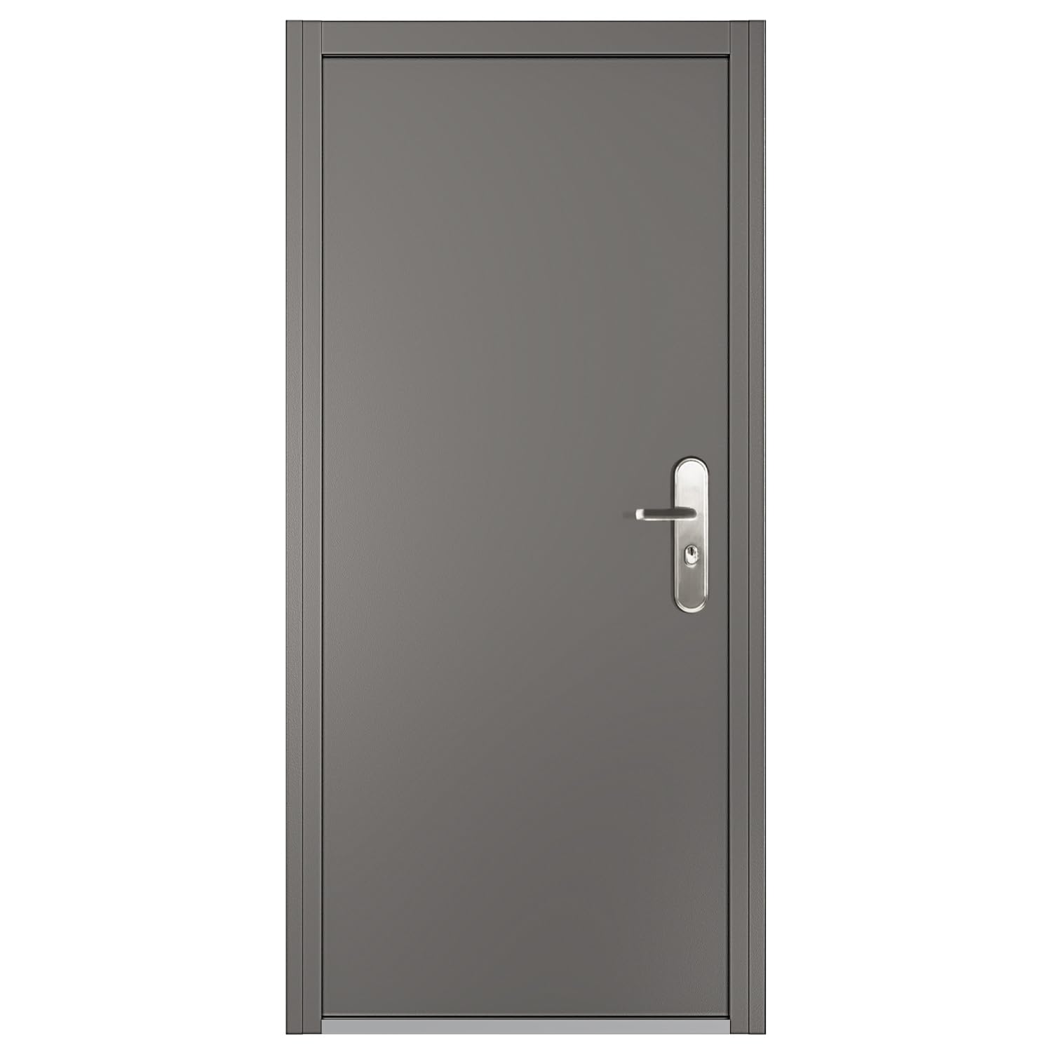 VIZ-PRO Quick Mount Steel Security Door with Frame and
